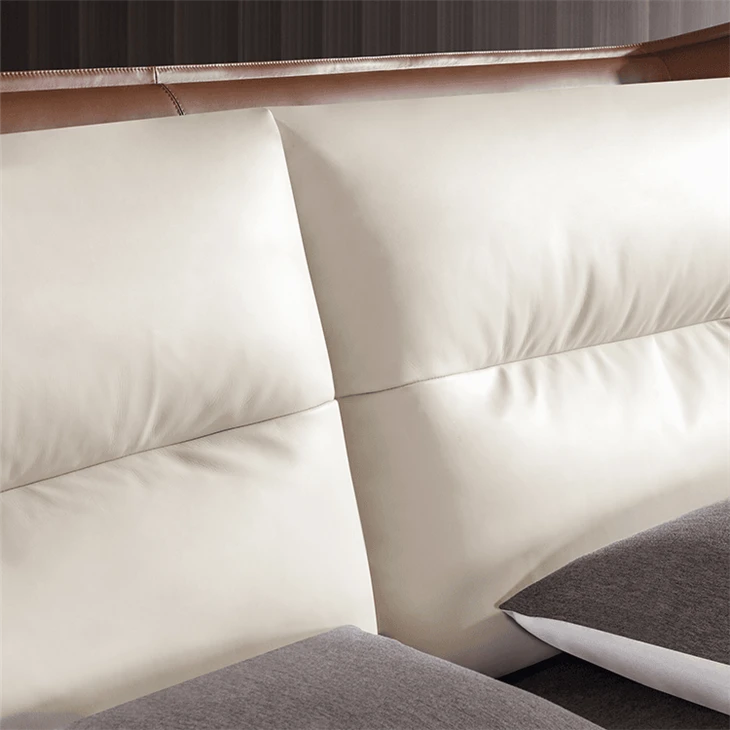 Metal And Leather Bed Frame