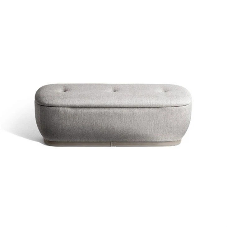 Upholstered Fabric Bench